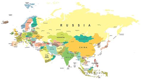 europe asia border map.